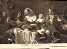 CPA Jan Steen Joyeux Menage Amsterdam