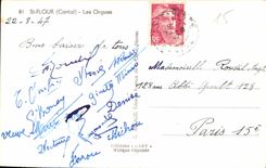 CPA St Flour Cantal Les Orgues 