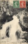 CPA L'Auvergne Pittoresque Cantal Ladinhac La Cascade 