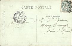 CPA Fontainebleau Le Palais Chambre de Napoleon 