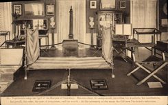 CPA Napolon camp bed
