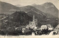 CPA Lourdes La Basilique 