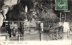 CPA Lourdes La Grotte 