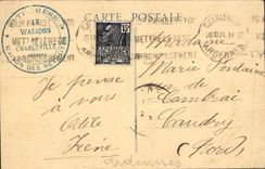 CPA Le Waridon La Grotte de N D de Lourdes 