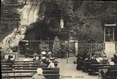 CPA Lourdes la Grotte 