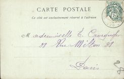 CPA Compiegne Facade principale du Chateau cote du Parc