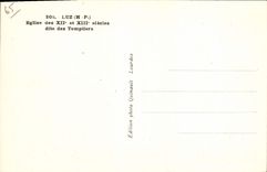 CPA Luz H P Eglise des XII et XIII siecles