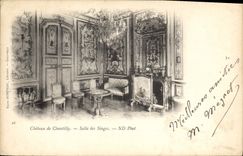 CPA Chateau de Chantilly Salle des Singes 