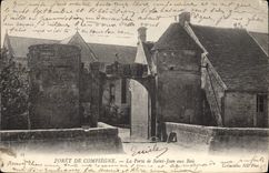 CPA Foret de Compiegne La Porte de Saint Jean aux Bois 