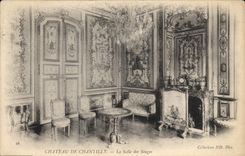 CPA Chateau de Chantilly la Salle des Singes 