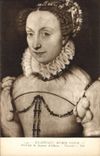 CPA Chantilly Musee Conde Portrait de Jeanne d'Albret Clouet 