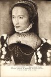 CPA Chantilly Musee Conde Portrait presume de Gabrielle de Rochechouart 
