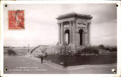 CPA Montpellier le Chateau d'Eau et l'Aqueduc 