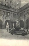 CPA Toulouse Cour d'Entree du Musee 
