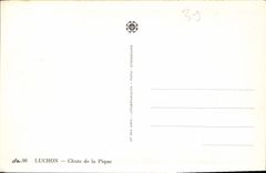 CPA Luchon Chute de la Pique 