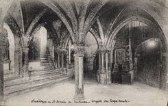 CPA Insigne Basilique St Sernin de Toulouse Crypte des Corps Saints 