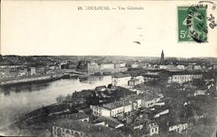 CPA Toulouse Vue generale 
