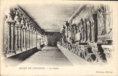 CPA Musee de Toulouse Le Cloitre 