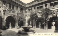 CPA Toulouse le Petit Cloitre du Musee 