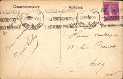 CPA Lourdes la Basilique Vue prise du Chateau Fort 