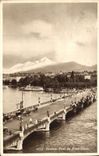 CPA Geneve Pont du Mont Blanc 