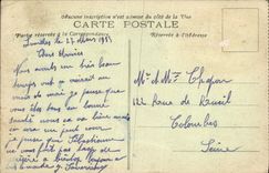 CPA Lourdes Hautes Pyrenees Apparition du Sacre Coeur 