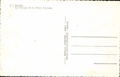 CPA Blida Le Kiosque de la Place d'Armes 