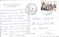 CPA Grasse Rue Tracastel Maison natale de Fragonard 