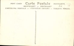 CPA Parc du Petit Trianon Le pont rustique 