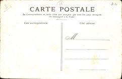 CPA Versailles Cour Royale et Statue de Louis XIV 