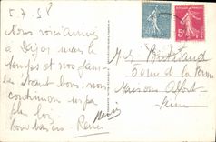 CPA Dijon Panorama vers la Place et le Square Darcy 