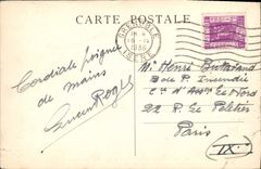 CPA Grenoble Vue generale et la chaine des Alpes 