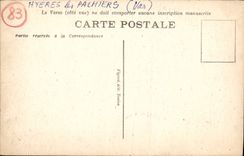 CPA Hyeres les Palmiers Eglise Anglicane Avenue Beuregard 