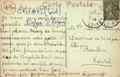 CPA Orleans Place Gambetta Ancienne Tour et nouvelle Eglise Saint Paterne 