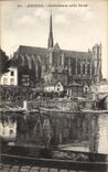 CPA Amiens Cathedrale Cote Nord 