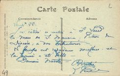 CPA Angers Eglise Saint Laud 