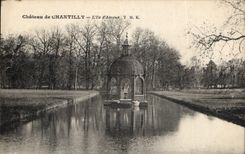 CPA Chateau de Chantilly L'lle d'Amour 