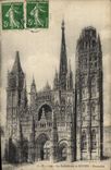CPA La Cathedrale de Rouen Ensemble 