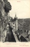 CPA Rocamadour Vue prise de la Maison de Marie 