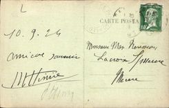 CPA Puits de Padirac Lot Le pas du crocodile amont 