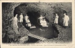 CPA Le Balme les Grottes Isere Interieur des Grottes 