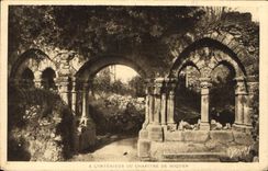 CPA A L'Interieur du Chapitre de Boquen 