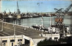 CPA Bordeaux Gironde Le Port Bateau