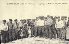 REPRO Grand Camp les Bains Calvados Un groupe de Matelots des petits metiers 