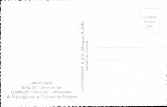 CPA Environs de Clermont Ferrand Monument de Vercingetorix au Plateau de Gergovie 