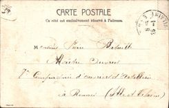 CPA Paris Pont des Arts et l'Institut de France Elixir Combier