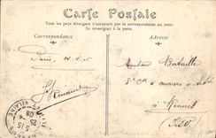 CPA Paris Hotel de ville Bateau