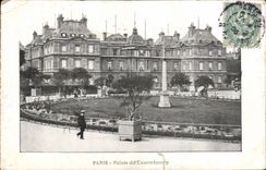 CPA Paris Palais de Luxembourg 