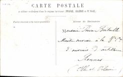 CPA Paris Cour du Carrousel 