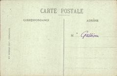 CPA Versailles Le Palais Facade sur le Parc 